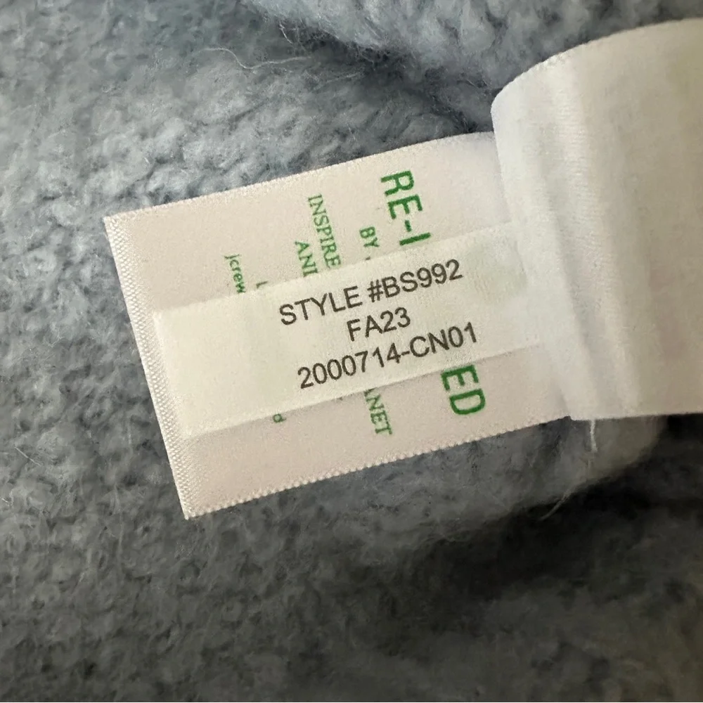 J. Crew Women's Crewneck Sweater in Brushed Italian Yarn